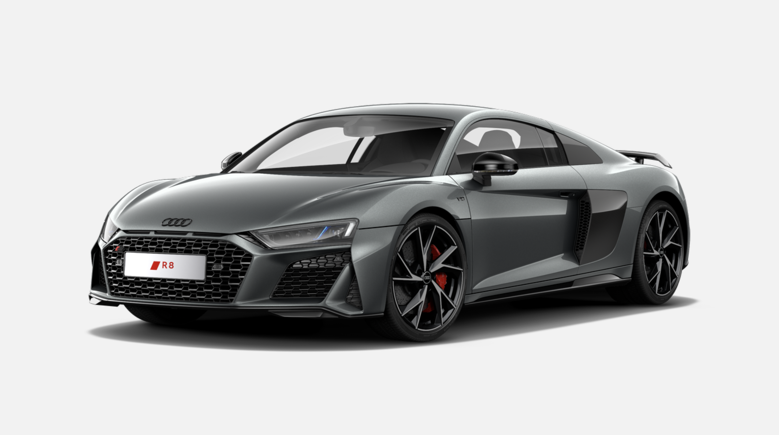 AUDI R8 coupé 5,2 FSI  V10 performance QUATTRO S-TRONIC - šedá Daytona audi exclusive | předváděcí auto | skladem | referenční auto | záruka | autoibuy.com | online nákup | online prodej | eshop